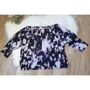 Michael Kors Women's Blouse Plus Size 2X Top On The Sholder Or Off